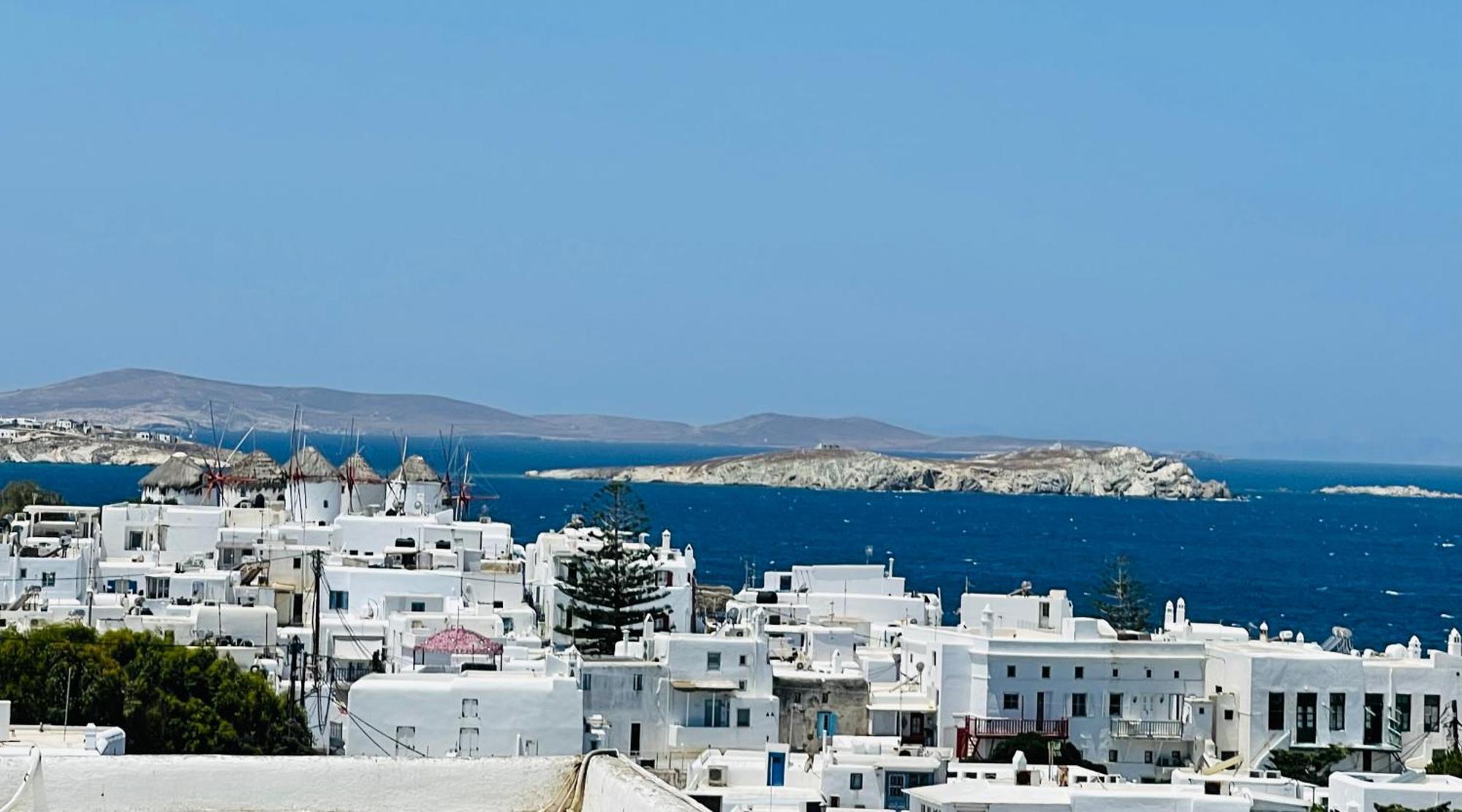 Mykonian Starling - Town N' Sunset View Apartment Mykonos Town Exterior foto