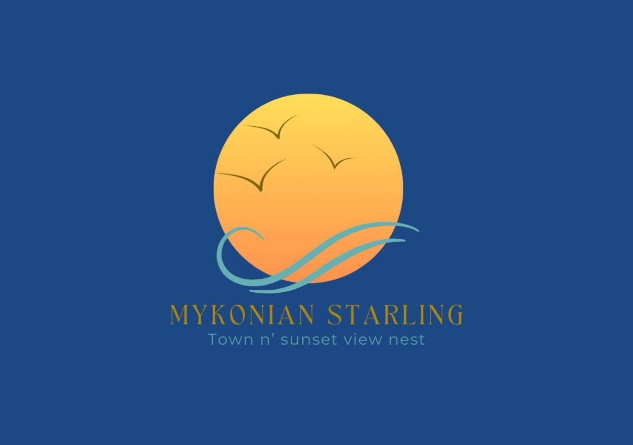 Mykonian Starling - Town N' Sunset View Apartment Mykonos Town Exterior foto